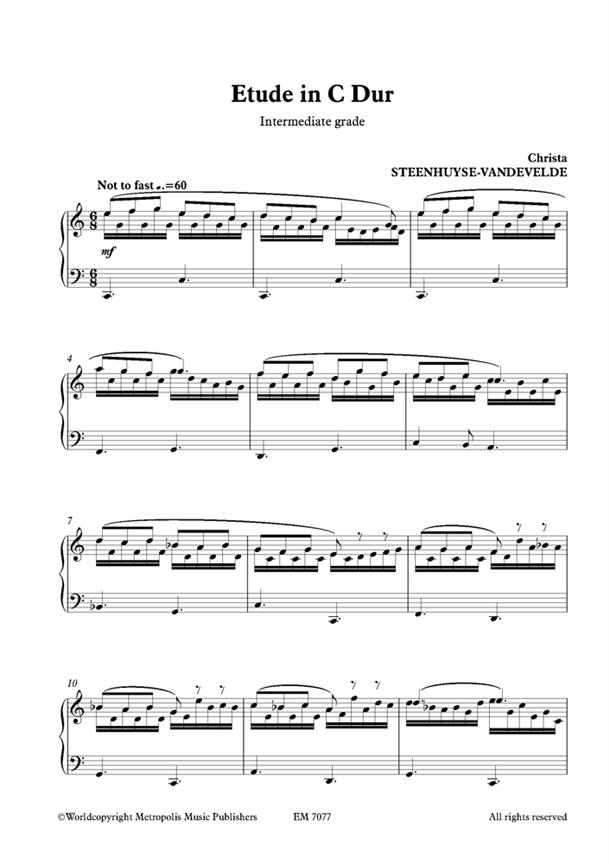 Etude In C Dur